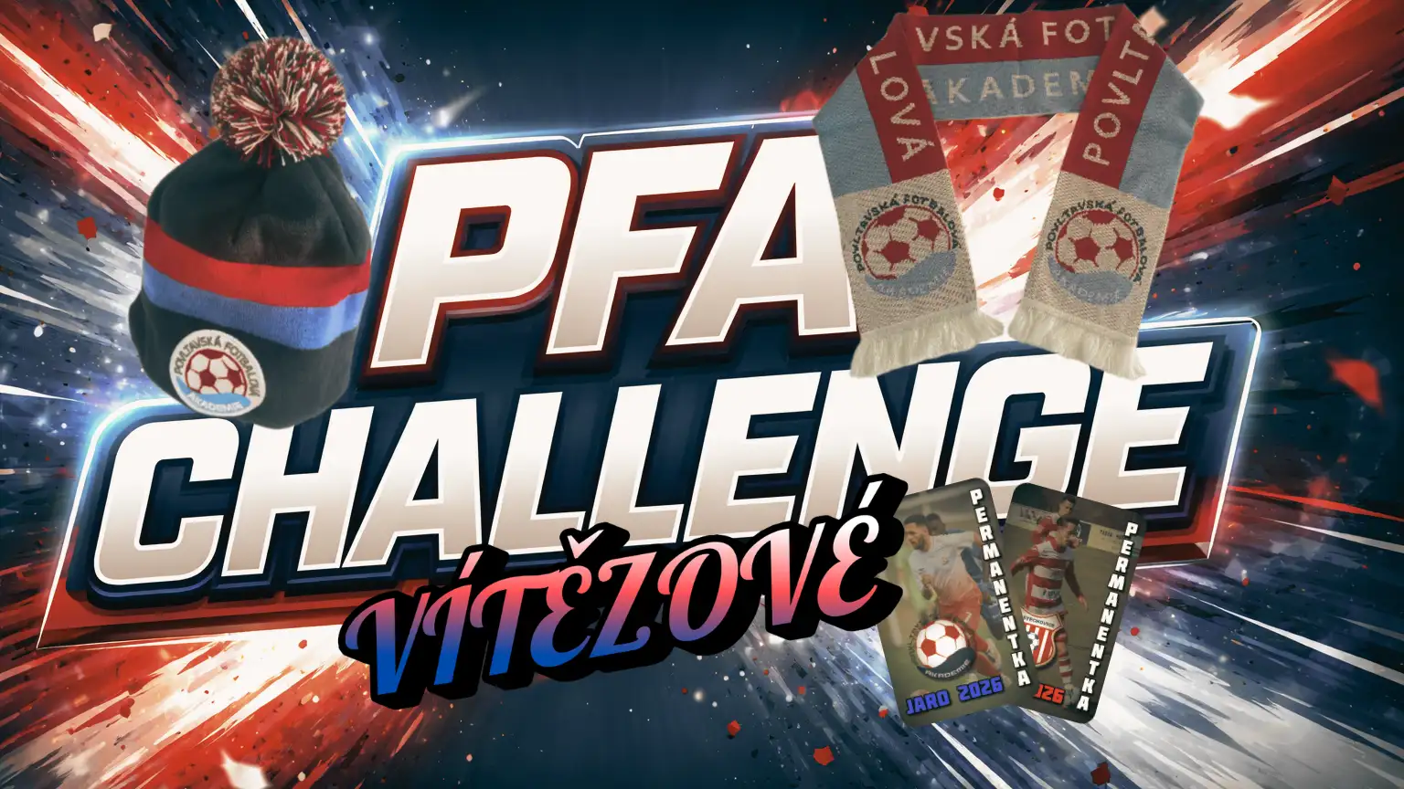 Pětidílná soutěž o ceny skončila, kdo si odnáší ceny z PFA Challenge?