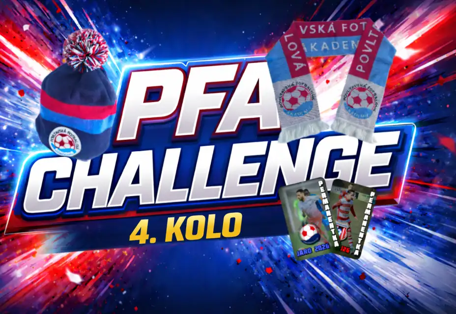 Pořadí PFA challenge po 4. kole