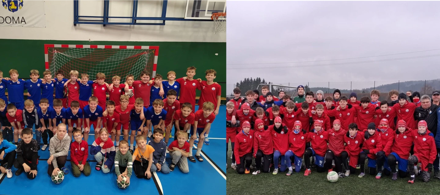 Mládež absolvovala zimní soustředění v Borotíně a Heřmanicích