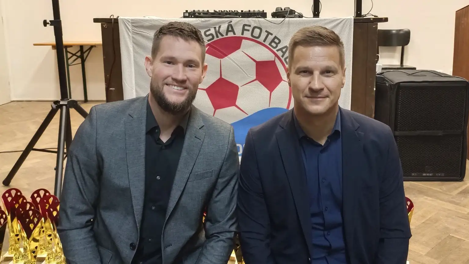 Ples Povltavské ozdobila návštěva hvězdného brankáře Tomáše Vaclíka