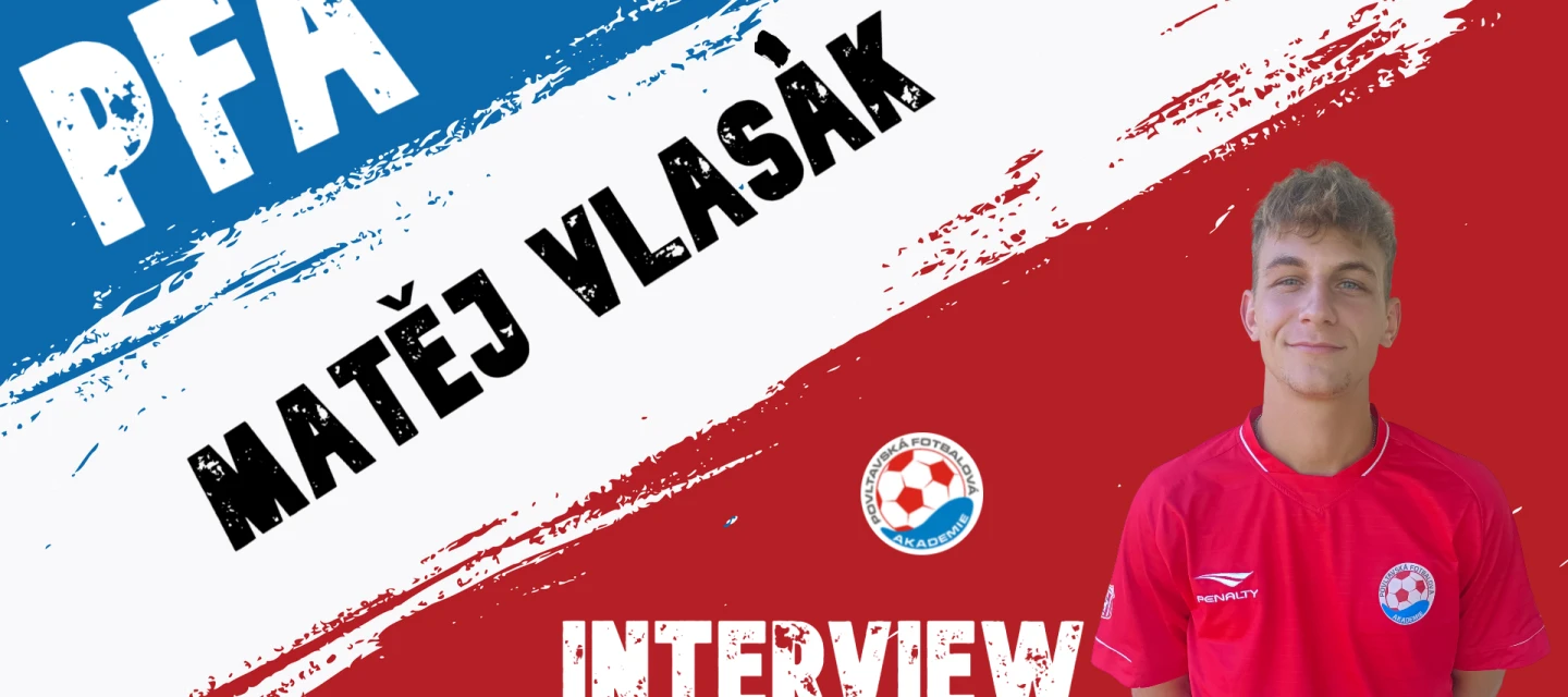 Obránce Matěj Vlasák: „Určitě bych chtěl dosáhnout vyšší soutěže než třetí ligy!“