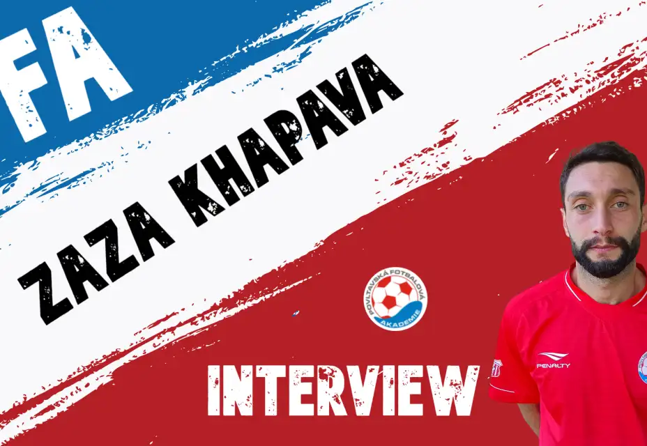 „Musím zlepšit zejména své útočné atributy!“ uznává v posledním rozhovoru obránce Zaza Khapava