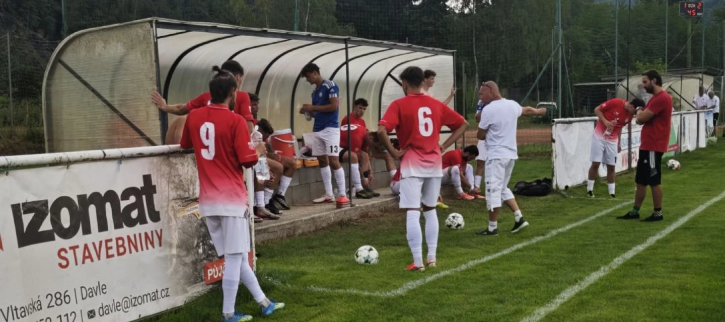 První přípravný zápas bez vítěze, Povltavská remizovala s Turnovem