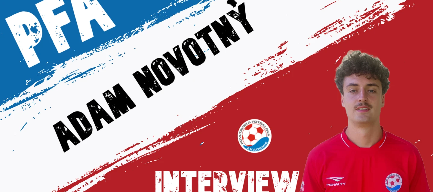 Záložník Adam Novotný: „Přesun do áčka nebyl plánovaný takhle rychle, ale zpětně bych řekl že mi to pomohlo“